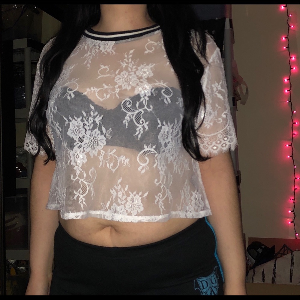 Lace Crop Top
